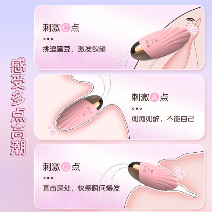 Gladiator wireless vibrator remote control rechargeable waterproof remote control female clitoral masturbator variable frequency strong vibration Sex toys