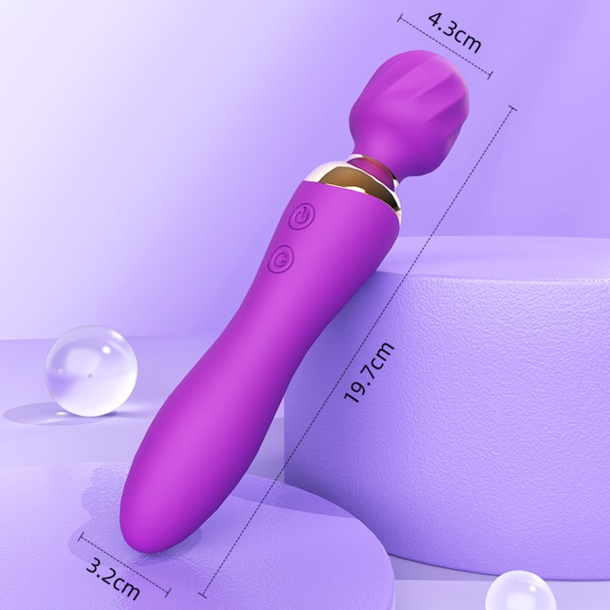 Female Special Vibrator Masturbator Double Head Vibration