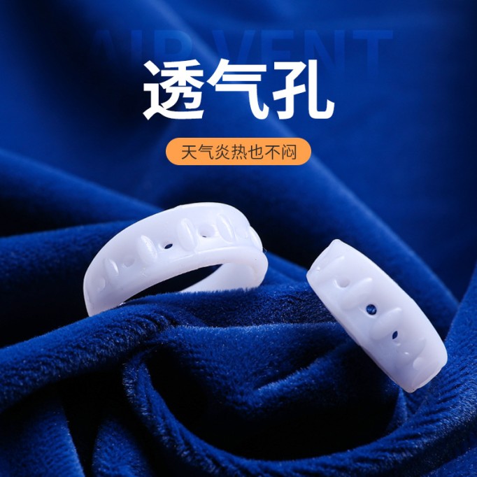 Mi Ji Fan-Shaped Foreskin Blocking Ring 2 Pack